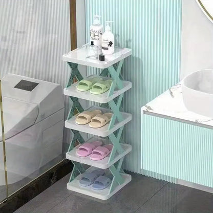 Stackable Multi-Layer Shoe Rack – Space-Saving Organizer for a Tidy Entryway