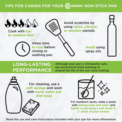 Easy Clean Ceramic Nonstick Cookware Set, Dishwasher Safe Kitchen Pots and Pans Set, Comfort Grip Handle, Even Heating, Ultimate Food Release, 26-Piece, Black