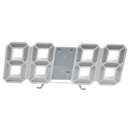 GlowDigit™ 3D LED Wall Clock – Modern Time, Bold Style