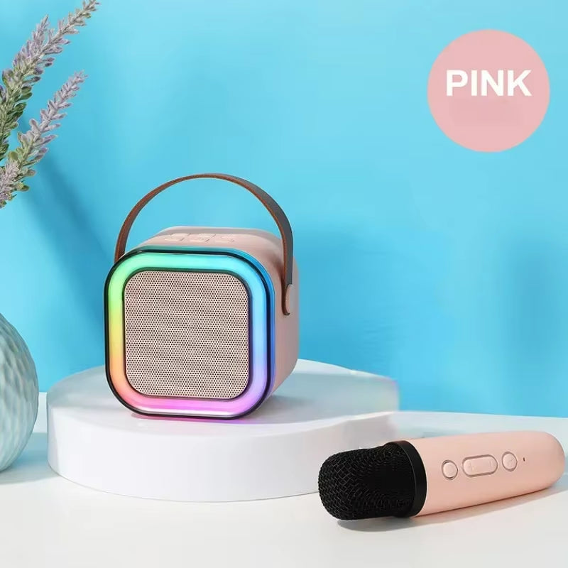 K12 Bluetooth Karaoke Machine – Ultimate Portable Singing Experience with Wireless Microphones