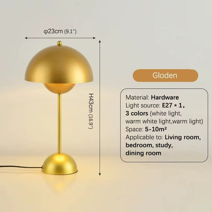 BloomGlow™ LED Flower Bud Desk Lamp – Soft Light, Stunning Design