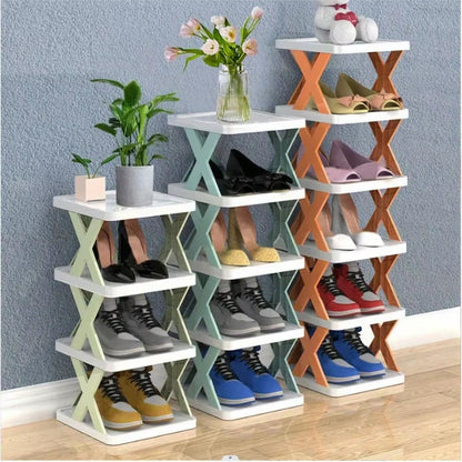 Stackable Multi-Layer Shoe Rack – Space-Saving Organizer for a Tidy Entryway