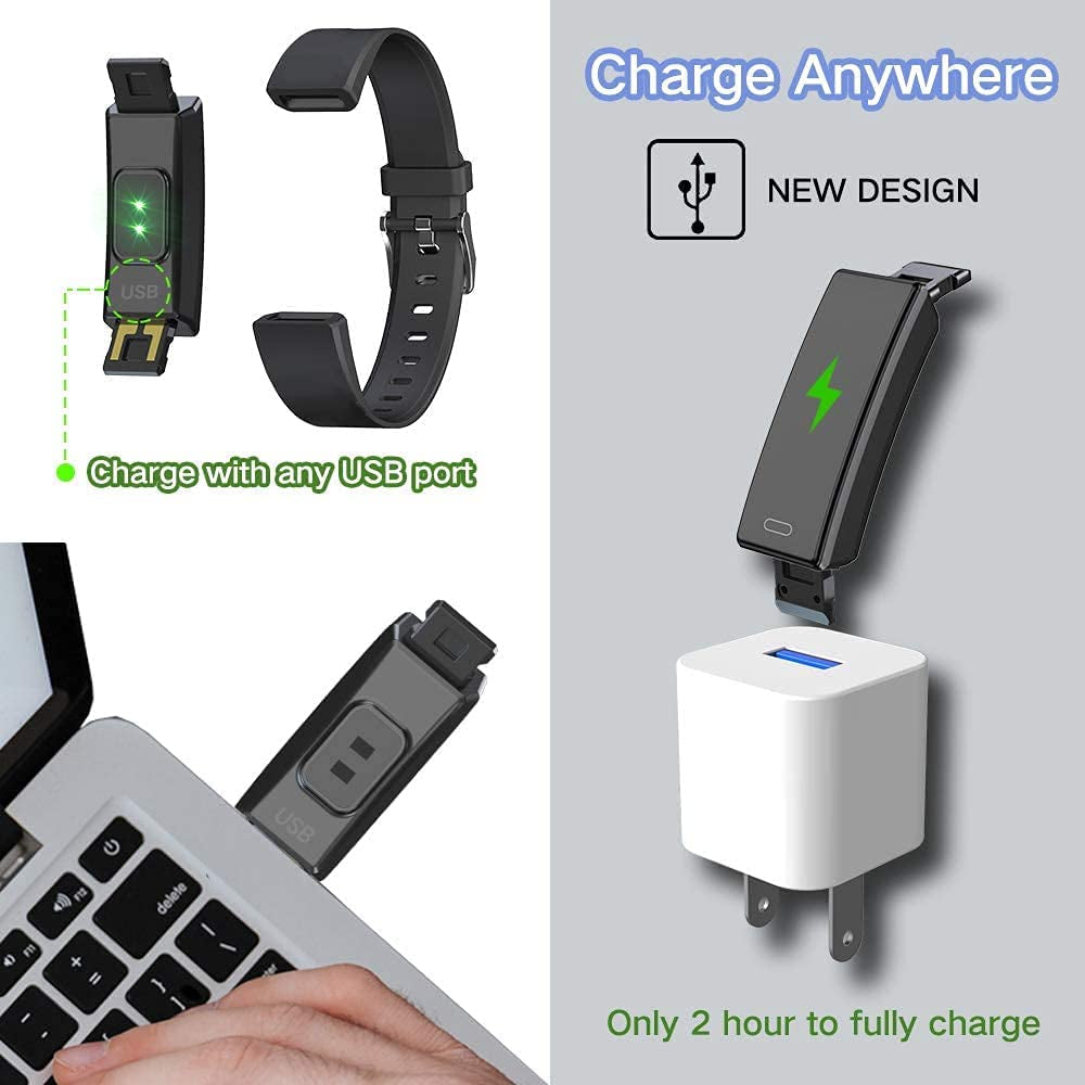 Children's Fitness Tracker Watch with Pedometer, Stopwatch, IP68 Waterproof, and 11 Sport Modes for Ages 6-16