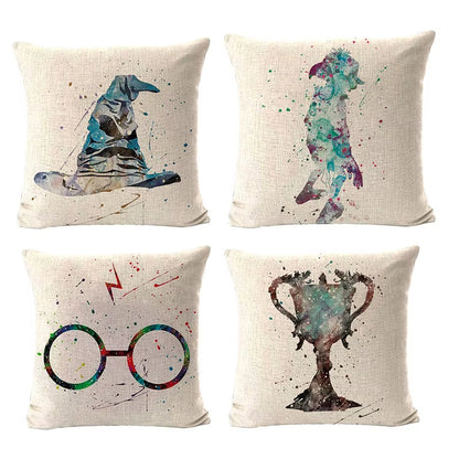 EnchantedWorld™ Magic Dwarf Pillowcase – Whimsical 40x40 cm Decorative Cushion Cover for Kids & Dreamers