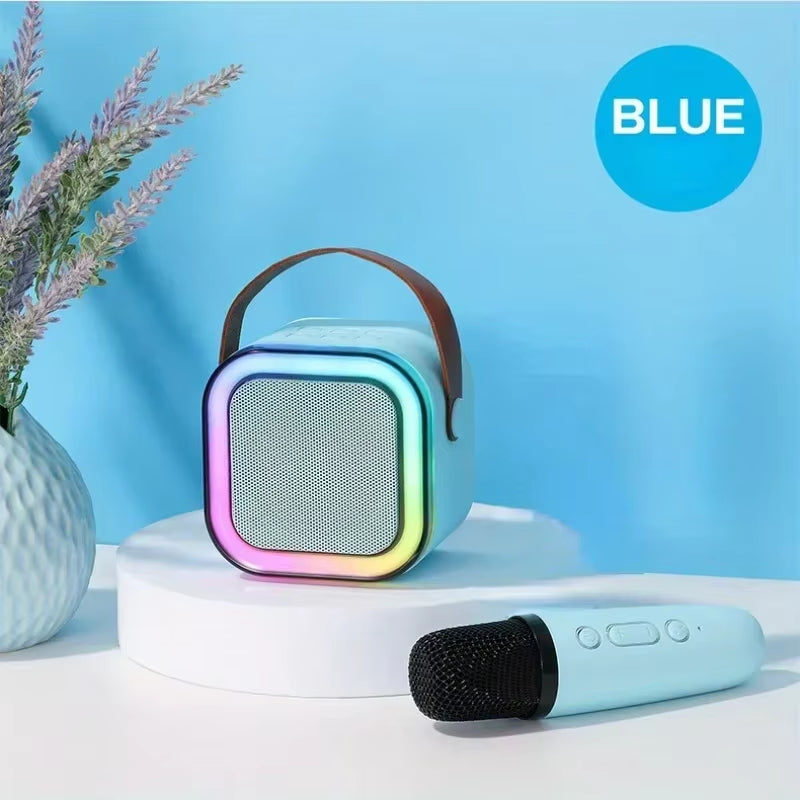 K12 Bluetooth Karaoke Machine – Ultimate Portable Singing Experience with Wireless Microphones