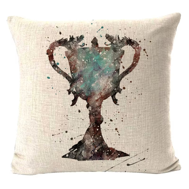 EnchantedWorld™ Magic Dwarf Pillowcase – Whimsical 40x40 cm Decorative Cushion Cover for Kids & Dreamers