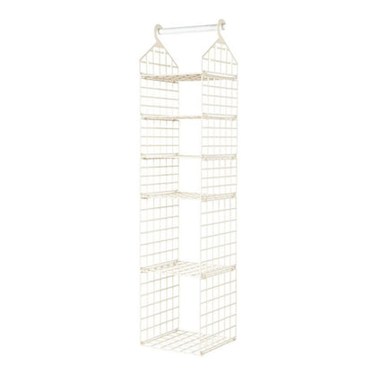 ClosetMax™ Foldable Hanging Organizer – Multi-Tier Space Saver for Pajamas, Coats, Sweaters & More
