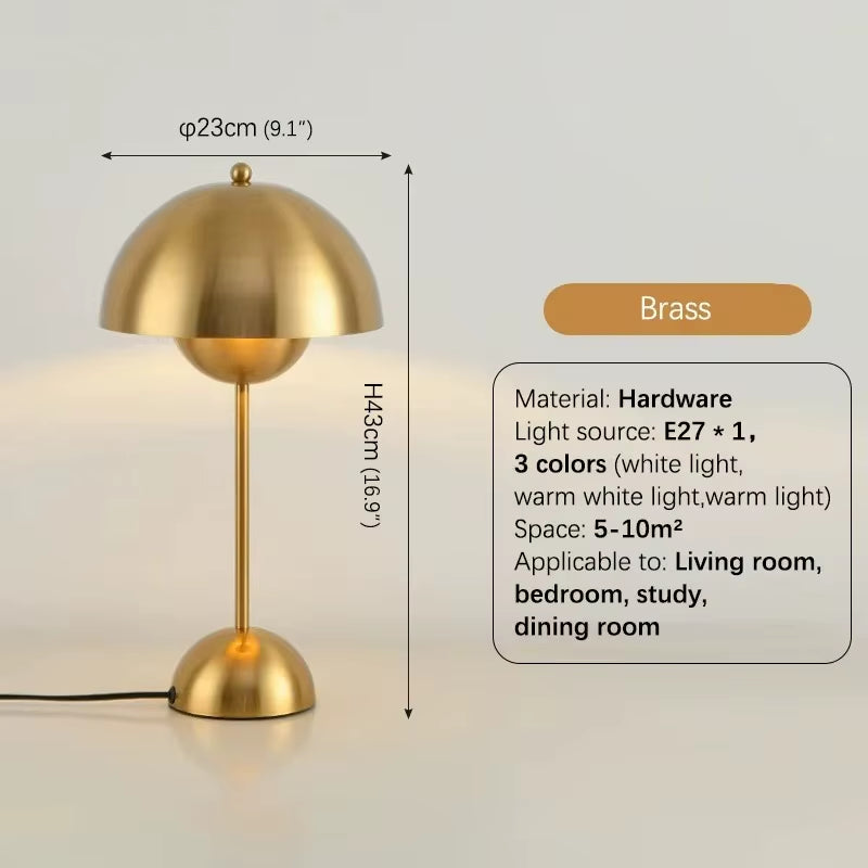 BloomGlow™ LED Flower Bud Desk Lamp – Soft Light, Stunning Design