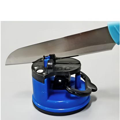 The Compact Knife Sharpener with Power Suction