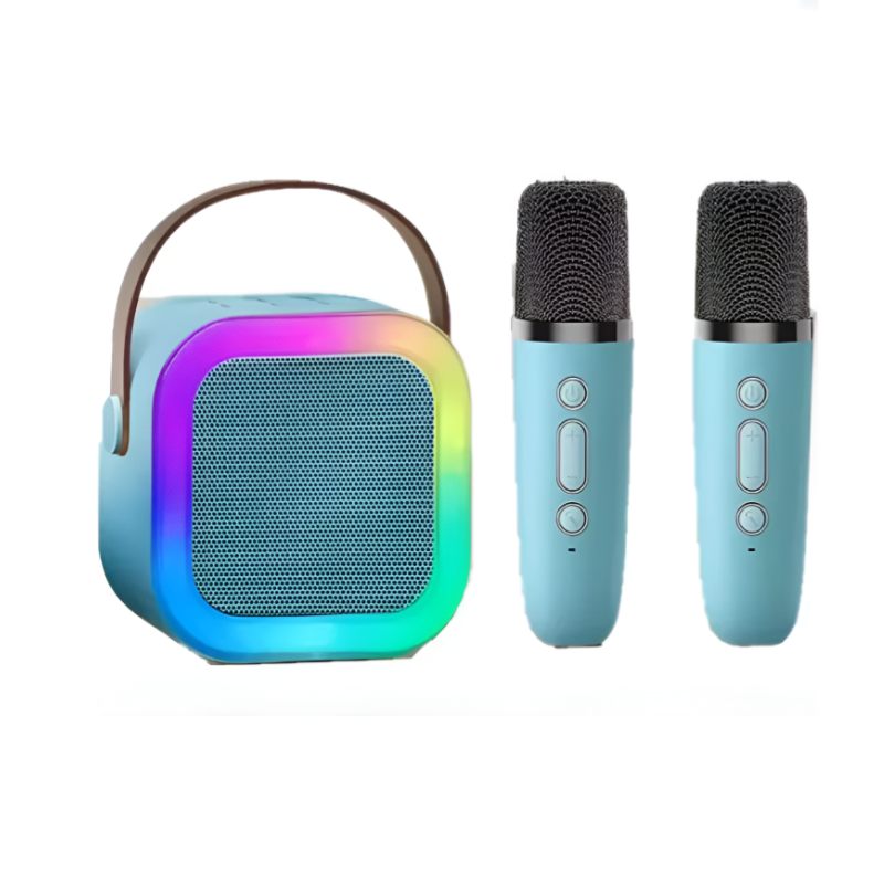 K12 Bluetooth Karaoke Machine – Ultimate Portable Singing Experience with Wireless Microphones